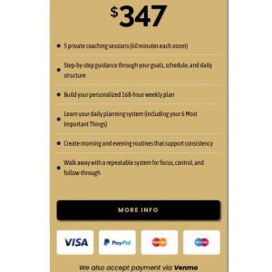 Personal Productivity & Goal Mastery Series