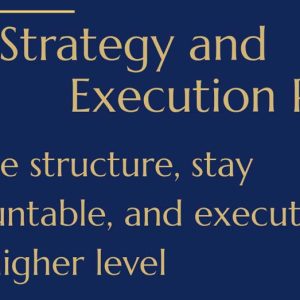 Strategy and Execution Plan